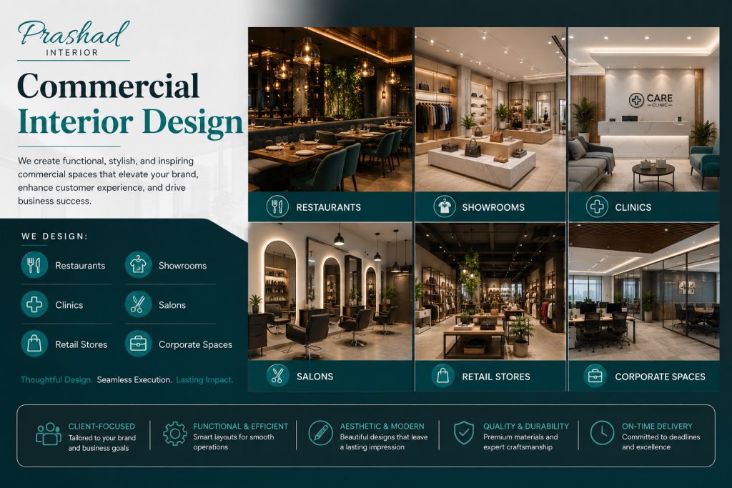 Commercial Interior Design in Uttara 