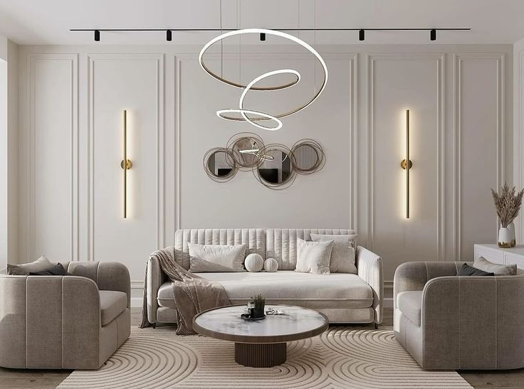 Family Living Interior In Dhaka