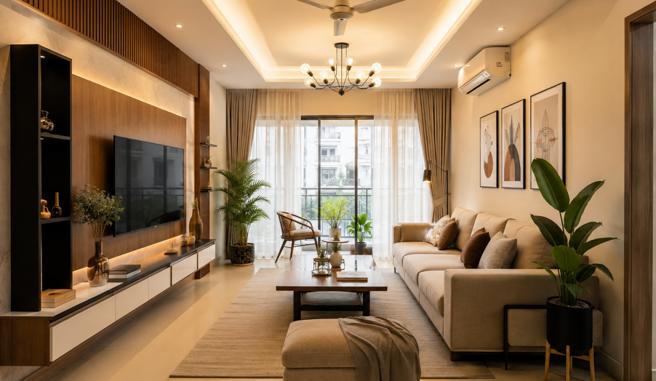 Interior Design in Mohammadpur - modern living room by Prashad Interior