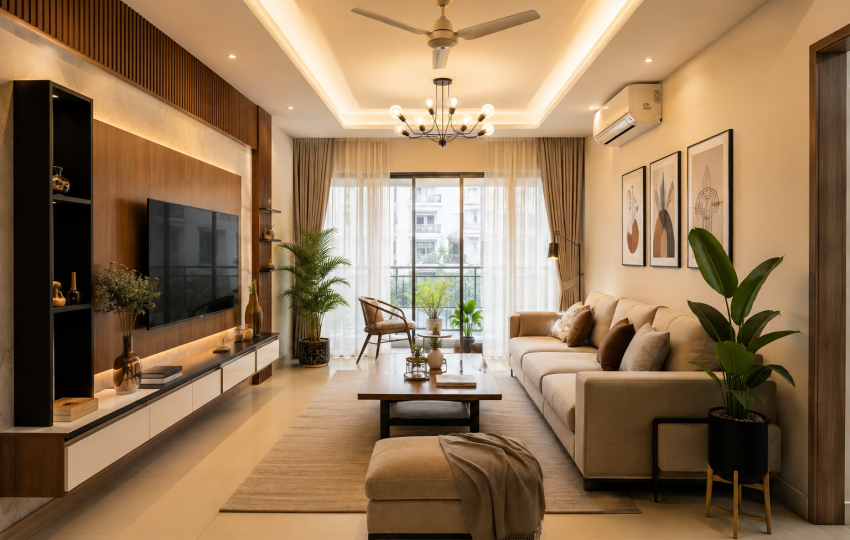 Interior Design in Mohammadpur - modern living room by Prashad Interior