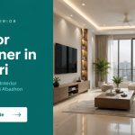 Interior designer in Jolshiri Abashon - modern living room interior design by Prashad Interior, Dhaka
