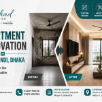 Apartment Renovation in Dhanmondi, Dhaka – Before and After Flat Renovation by Prashad Interior